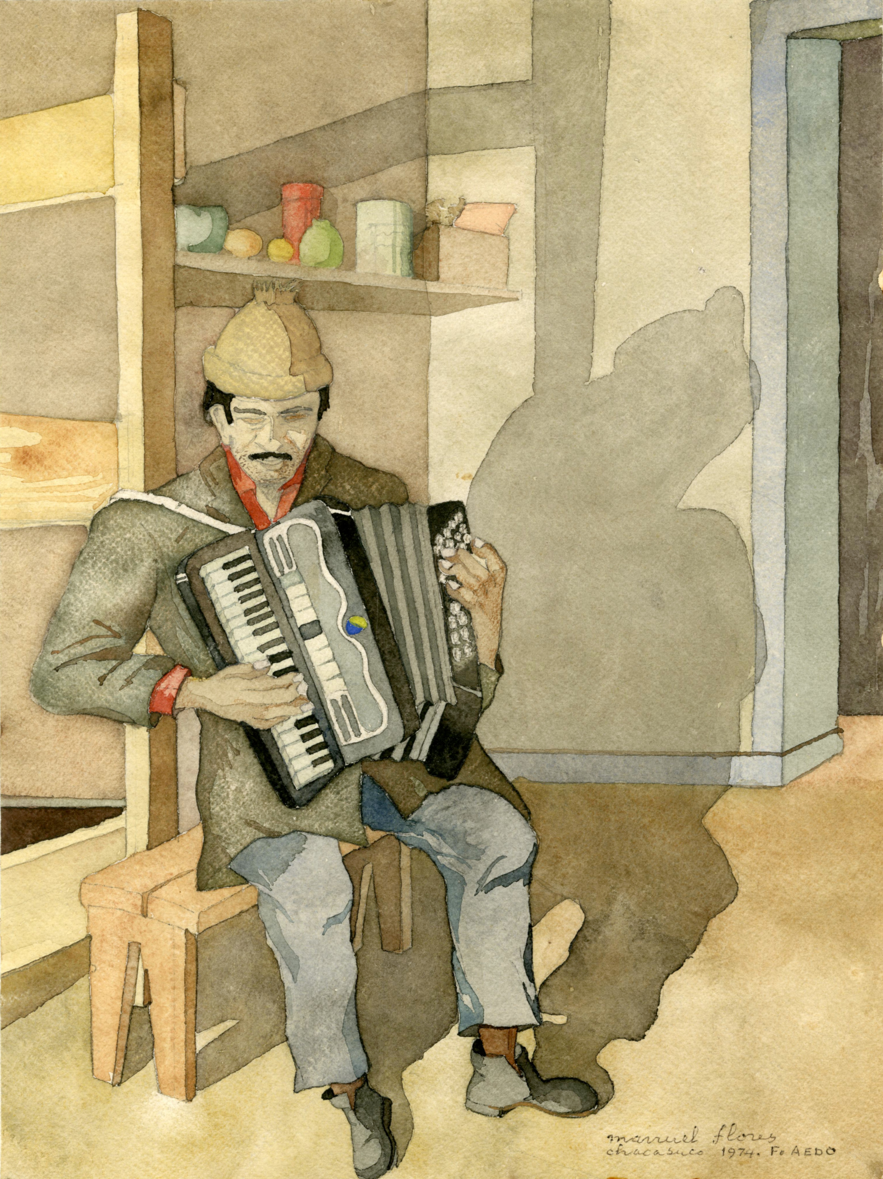 Portrait of Manuel Flores